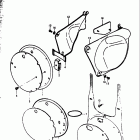 RM250 1976-1978 Обтекатель рамы