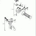 GS400,-X 1978 Lh handle switch
