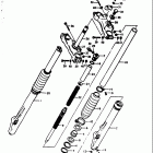 RM250 1976-1978 Front fork (rm250c)