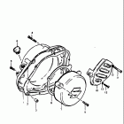 RM400 1978 Крышки картера