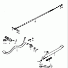 RM100 1976-1978 Stand - footrest (rm100a)