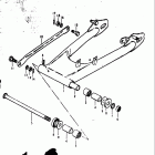 GS400,-X 1978 Маятник задний