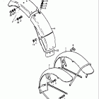 GT380 1973-1977 Крыло