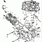 TS75 1975-1977 Cylinder - crankcase