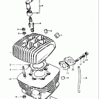 TS125 1973-1977 Cylinder (ts125a