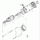 GS400,-X 1977 Starting motor (gs4008)
