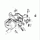 TS400 1973-1977 Rear combination lamp (l