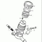 GT250 1973-1977 Master cylinder (asco) (gt250a