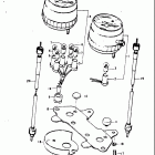 GT185 1973-1977 Speedometer - tachometer (gt185l)