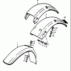 RM370 1976-1977 Крыло