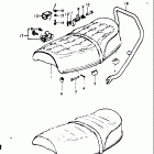 GT550 1973-1977 Сидение