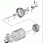 GT250 1973-1977 Сцепление