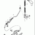 GT185 1973-1977 Brake hose (gt185l