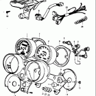 GT550 1973-1977 Speedometer - tachometer (gt550a & b)