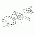 GS400,-X 1977 Задний фонарь