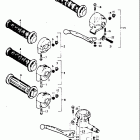 GT185 1973-1977 Right handle switch
