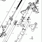 GT550 1973-1977 Front fork (gt550m