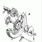 GT500 1976-1977 Заднее колесо