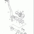 TC125 1973-1977 Кик стартер