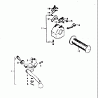 GT500 1976-1977 Handle switch lh