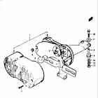 GT750 1973-1977 Rear combination lamp (gt750l