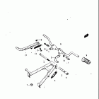 A100 Центральная подножка