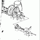 RV90 1973-1977 Переднее колесо