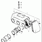 GT750 1973-1977 Air cleaner (gt750l