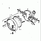 TC100 1973-1977 Фара
