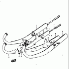 GT380 1973-1977 Muffler (gt380k)