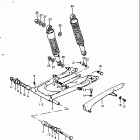 GT250 1973-1977 Маятник задний