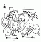 GT380 1973-1977 Speedometer - tachometer (gt380k)
