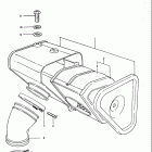 TC185 1974-1977 Воздухозаборник