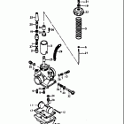 GT380 1973-1977 Carburetor (marked : 33014)