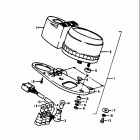 TS100 1973-1977 Speedometer (made by nippon sriki)