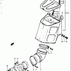 TS400 1973-1977 Air cleaner (ts400k)