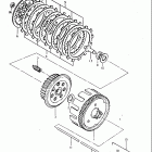 TC185 1974-1977 Сцепление
