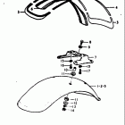 RV90 1973-1977 Переднее крыло