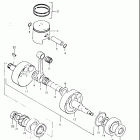 TC125 1973-1977 Поршни