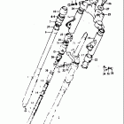 TS125 1973-1977 Front fork (ts125k)