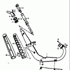 TC100 1973-1977 Глушитель
