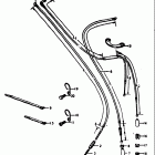 RV125 1973-1977 Трос управления