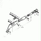 TS400 1973-1977 Second muffler (l