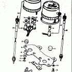 RV125 1973-1977 Speedometer - tachometer (rv125m