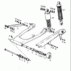 GT185 1973-1977 Маятник задний