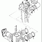 GT185 1973-1977 Воздухозаборник