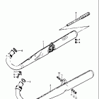 GT250 1973-1977 Глушитель