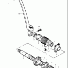 GS400,-X 1977 Кик стартер