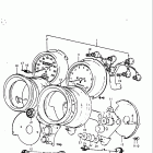 GT250 1973-1977 Speedometer - tachometer (gt250k