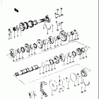 GT500 1976-1977 Трансмиссия